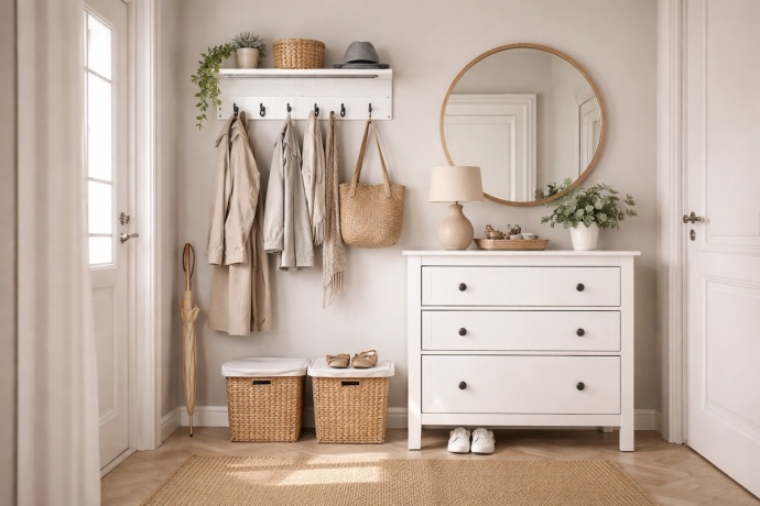 Комод + крючки в прихожей: идеальная связка или ошибка?
