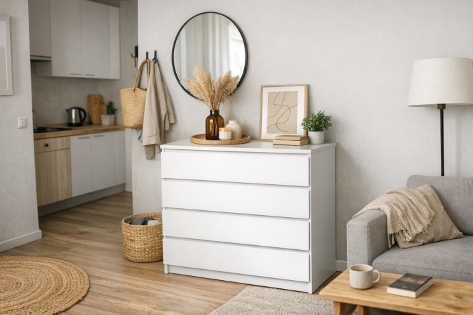 Комод в съёмной квартире - плюсы и минусы