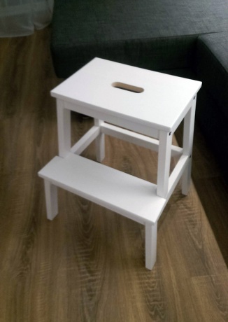 Сборка табурета ИКЕА БЕКВЭМ