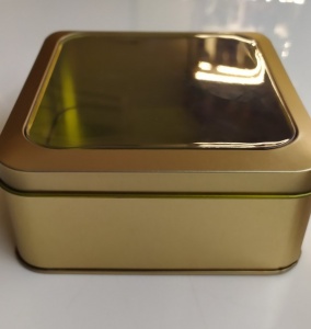 Банка Olens "Віндоу", золота, 250г, 03199-4