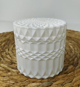 Цукорниця Olens "Задзеркалля", : 9X8.5см, 250мл БІЛИЙ