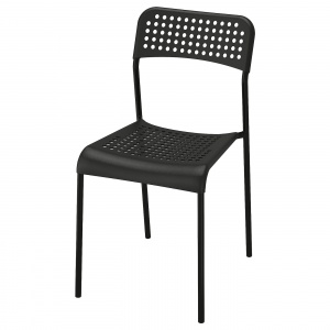 Стілець IKEA АДДЕ чорний 902.142.85