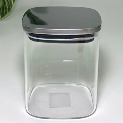 Банка Olens "Сталева вежа", 10х12см, 900мл, 102-357