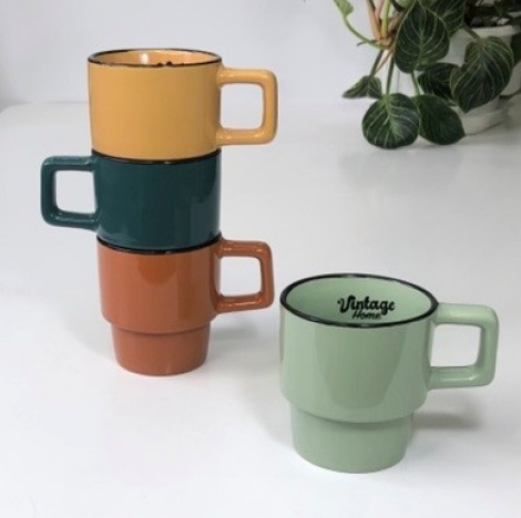 Кружка 250 мл Olens "Vintage Home", різні кольори, 102-620