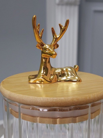 Банка Olens "Прозорий олень", 9*18 см 950 мл , 102-651