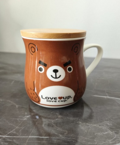 Кружка з кришкою Olens "Love Cup", 450мл, 35191-9