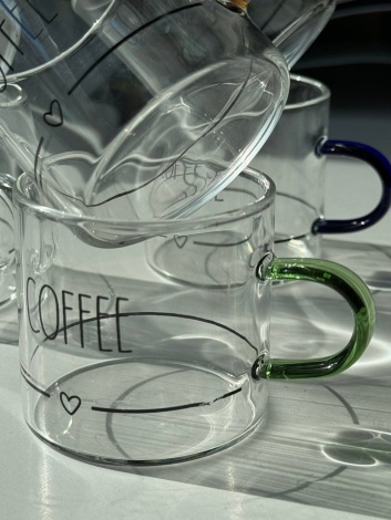 Набір 6 чашок Olens "Coffee-Lover", 130 мл, 102-796