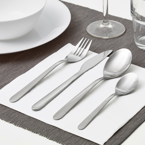 Набор столовых приборов IKEA MOPSIG 16 шт 003.430.03